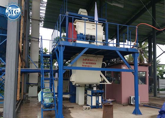 Завод замазки стены производственной линии миномета 25 T/H готового смешивания автоматический сухой