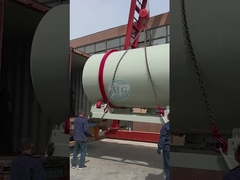 5-10T / H силиконовый вращающийся барабан песок сушильщик машины оборудовать с Италией оригинальный горелка