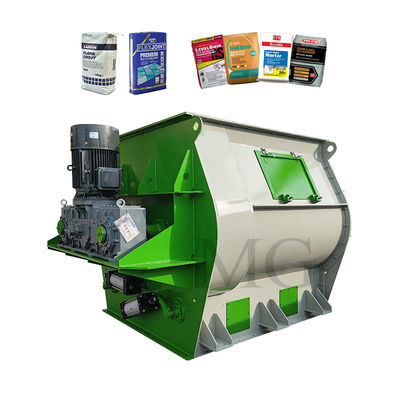 Длинный срок службы двойной двойной валы Agravic Paddle Mixer Blender Machine Wall Putty Plaster Skim Coat Tile Adhesive Grout Dry Mortar Mixing Plant