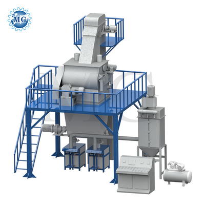 PLC машины 45kw миномета разнослоистого фильтра сухой контролировал ³ /Min 0.6m