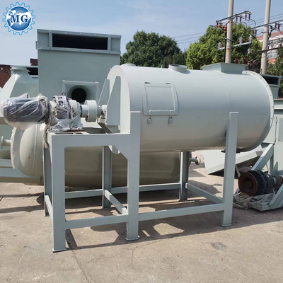 4-5T/H Простая суховая смесительная установка с клапанной упаковочной машиной