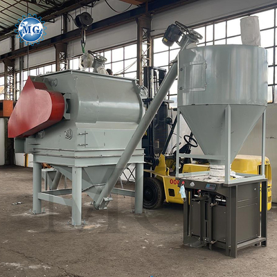 Высокая скорость смешивания двойной двойной вал Agravic Paddle Mixer Блендерная машина Стенная штукатурка штукатурка гипсокартонная плитка Скимовая черепица Клейкая каша Сухой минометный смеситель
