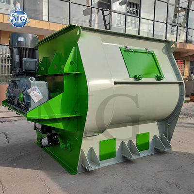 Высокая скорость смешивания двойной двойной вал Agravic Paddle Mixer Блендерная машина Стенная штукатурка штукатурка гипсокартонная плитка Скимовая черепица Клейкая каша Сухой минометный смеситель