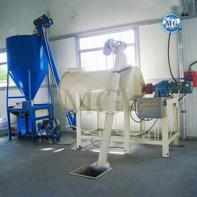 20-25м2 Площадь Простая сухая растворительная установка Стены Матовый гипсовый порошок Гипсовая растворительная машина