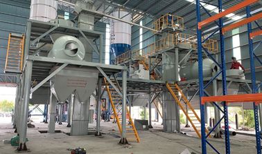 ПЛК контролирует кафельную слипчивую упаковку клапана Пальнт миномета производственной линии/плитки слипчивую