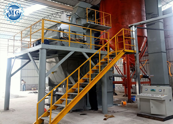 Песок цемента 10T/H смешивая сухую производственную линию миномета